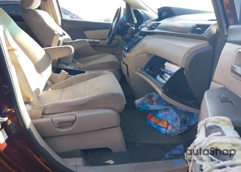 2012 Honda Odyssey Ex из США, поврежденный, VIN 5FNRL5H40CB109129